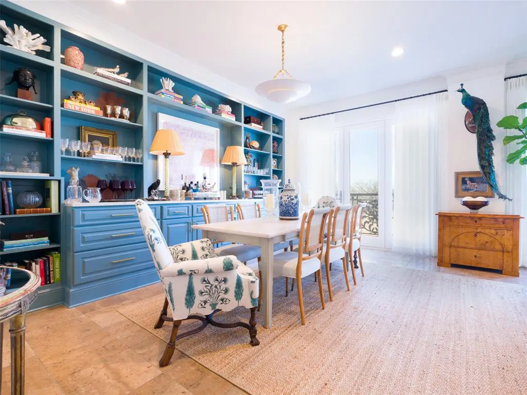 Thoughtful designer touches abound in the Park Highlander condominium. 