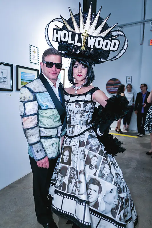 JB & Marita Fairbanks at The Cineball in 2017 (Photo by Morris Malakoff)