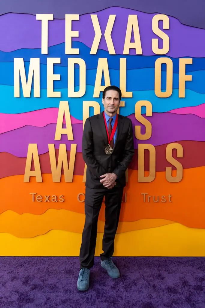 2023 Texas Medal of Arts Awards recipient Luke Wilson. (photo by Tyler Schmitt) 