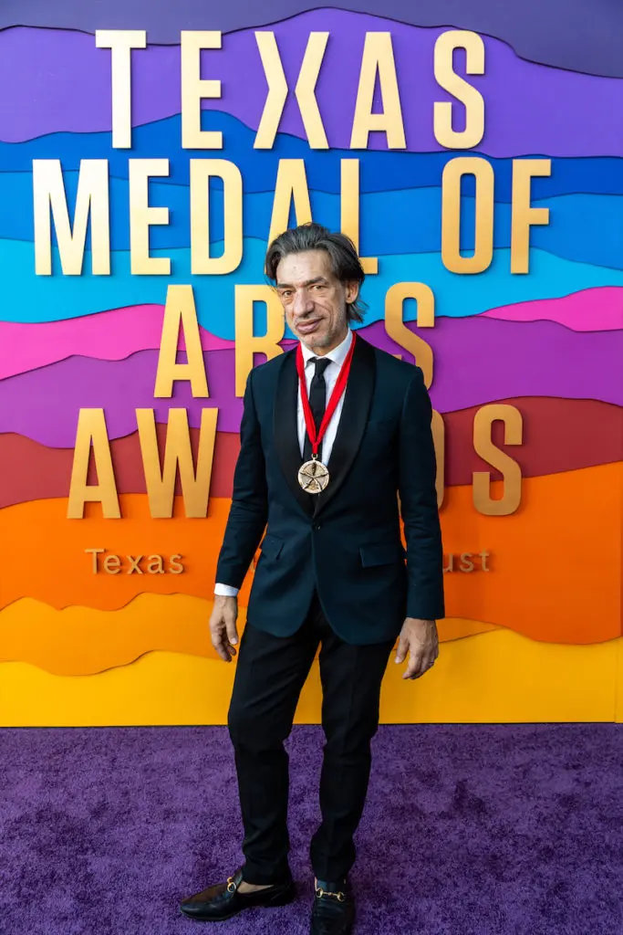 2023 Texas Medal of Arts Awards recipient Septime Webre. (photo by Tyler Schmitt) 