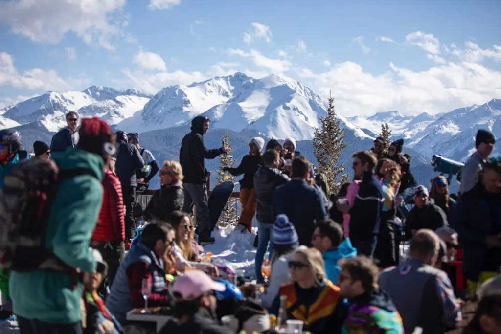 Drinking and dining at Aspen Ski Company