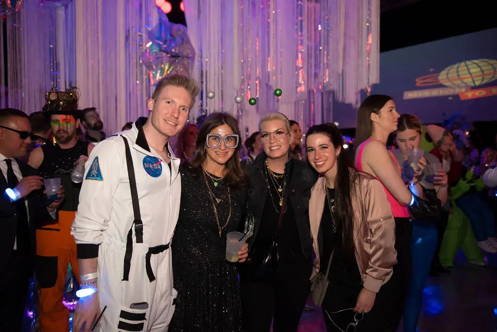 Guests at The Birthday Party Project's 2023 fundraiser: Mission to Party. (Photo by Tamytha Cameron)