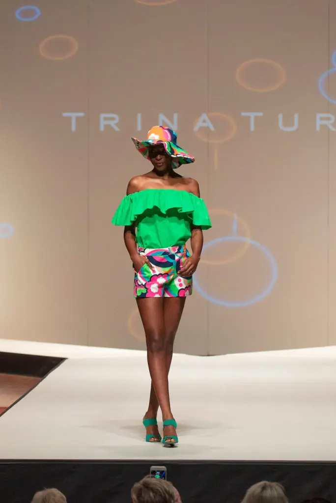 Trina Turk fashion show shot (Photo by Tamytha Cameron)