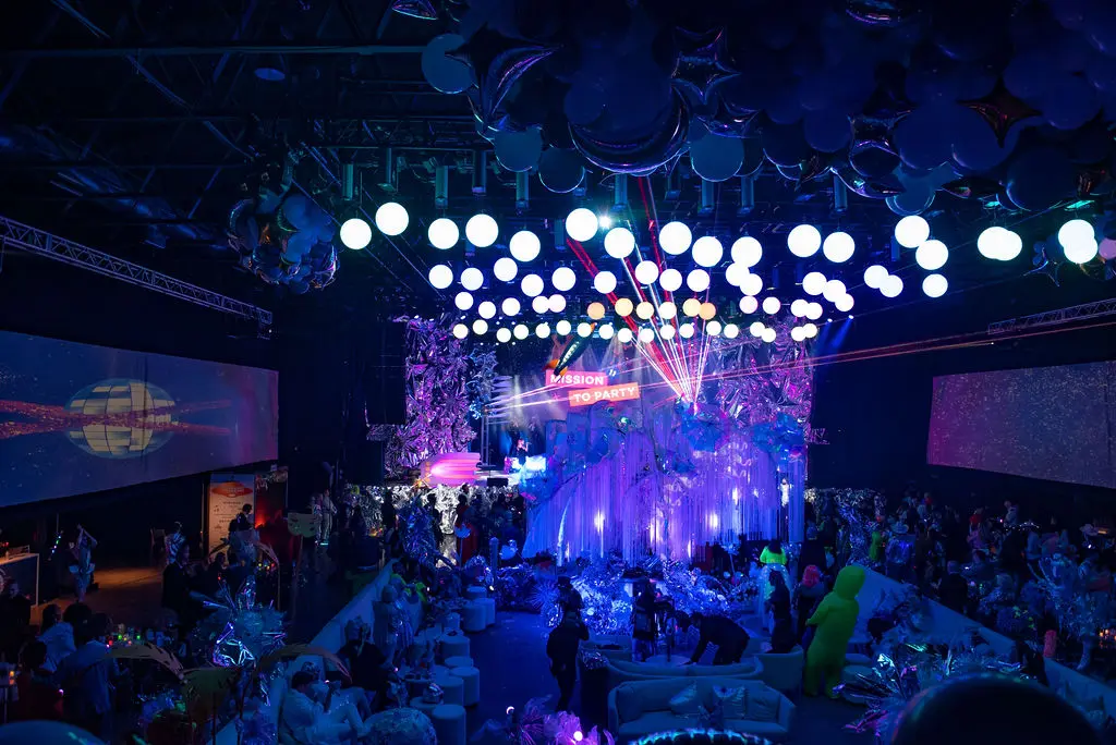 An out-of-this-world setting at The Factory in Deep Ellum. (Photo by Tamytha Cameron)