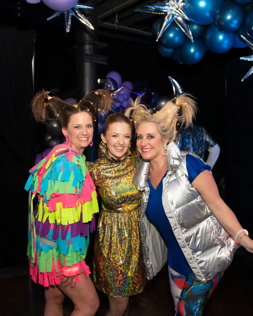 Founder Paige Chenault and guests at The Birthday Party Project's 2023 fundraiser: Mission to Party. (Photo by Tamytha Cameron)
