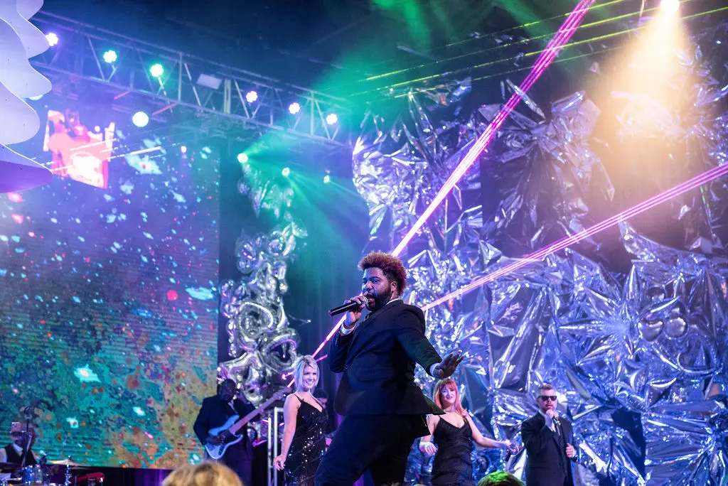 The Jordan Kahn Music Company at The Birthday Party Project. (Photo by Tamytha Cameron)