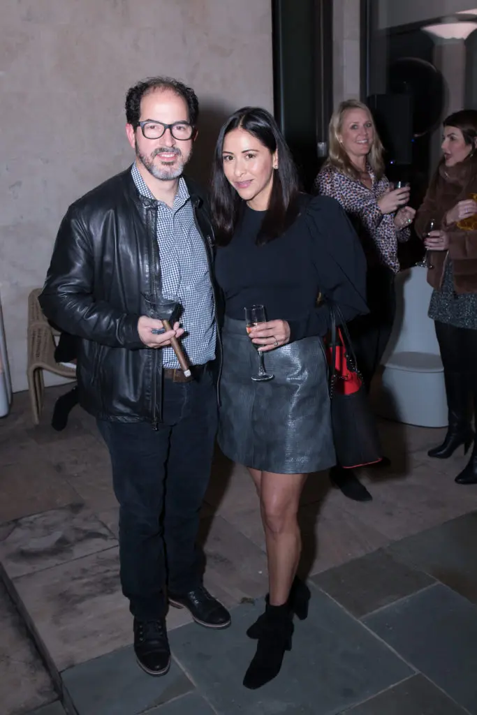 Bernardo & Mayra Rios at Darryl Sharpton's birthday bash. (Photo by Emile C Brown)