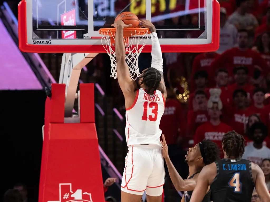 University of Houston forward J'Wan Roberts has proven to be a more than capable scorer. (Photo by F. Carter Smith)