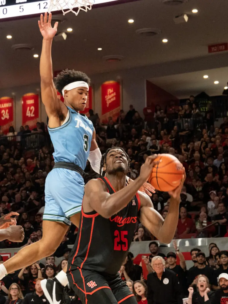 University of Houston super freshman Jarace Walker is one of the most talented young players in America. (Photo by F. Carter Smith)