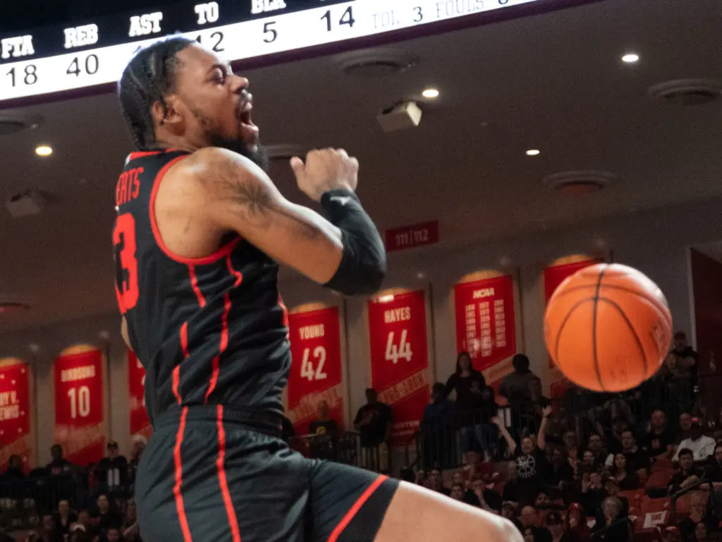 University of Houston forward J'Wan Roberts can bring a lot of energy. (Photo by F. Carter Smith))