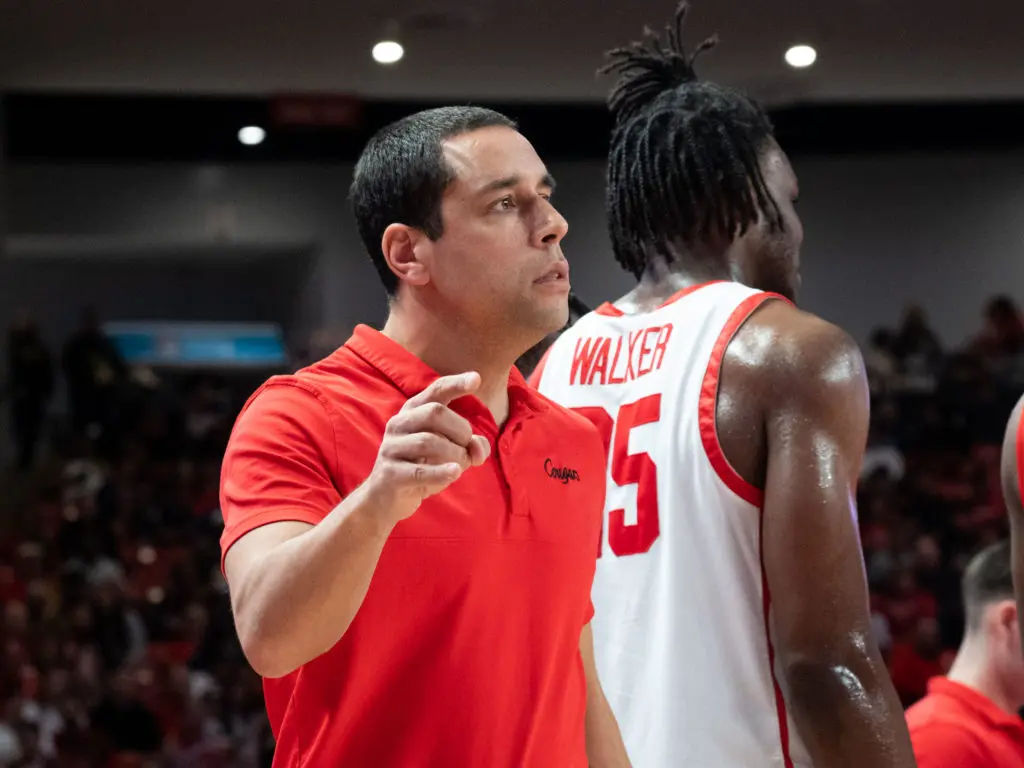 University of Houston assistant coach Kellen Sampson knows that the little things matter. (Photo by F. Carter Smith)