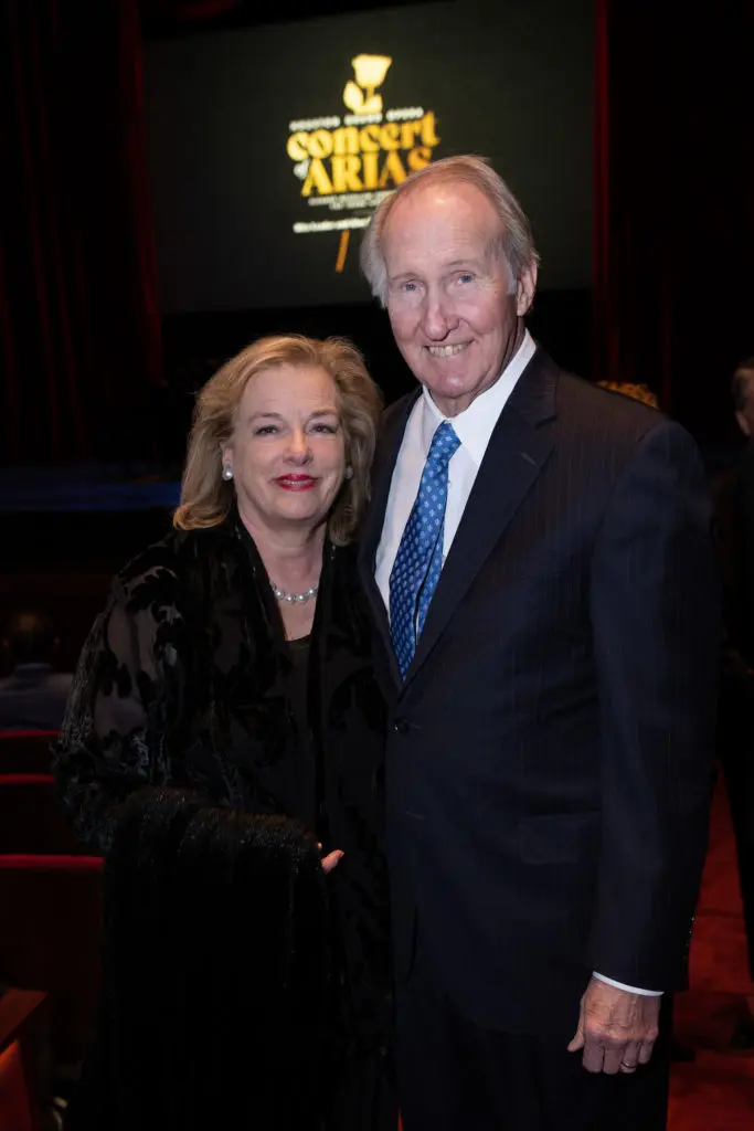 Molly & Jim Crownover at Houston Grand Opera's Concert of Arias at Wortham Theater Center. (Photo by Wilson Parish)