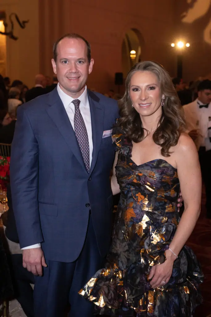 Drs. Warren & Rachel Ellsworth at Houston Grand Opera's Concert of Arias at Wortham Theater Center. (Photo by Wilson Parish)