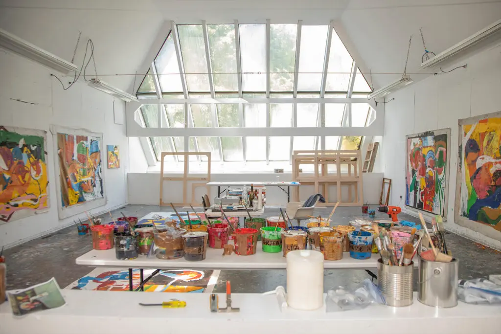 The Elaine de Kooning House in East Hampton (photo by Barbara Lynne)