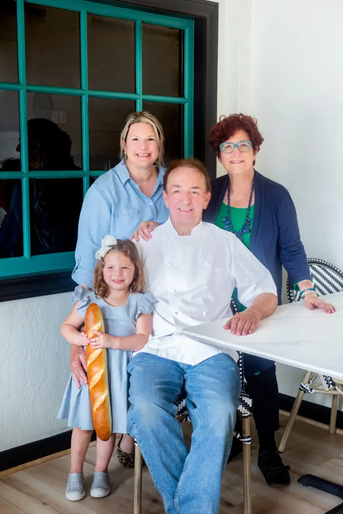 French Gourmet Bakery chef and founder Patrice Ramain and his family are celebrating 50 years in business in River Oaks. (Photo by Jenn Duncan)