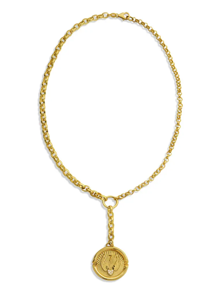 Foundrae Beloved, With Wings We Fly Heavy Mixed Belcher Extension Necklace