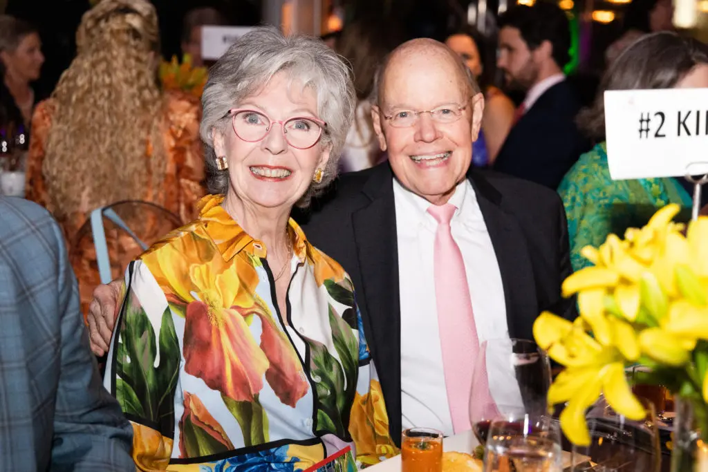 Gayle & Bob Eury at the Gala on the Green benefiting Discovery Green. (Photo by Lawrence Elizabeth Knox)