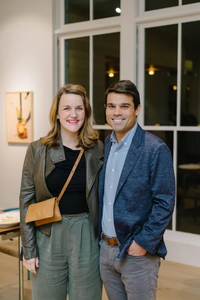 Abby & Michael Henson at the Houston Center for Photography 42nd Print Auction Kickoff (Photo by Johnny Than)