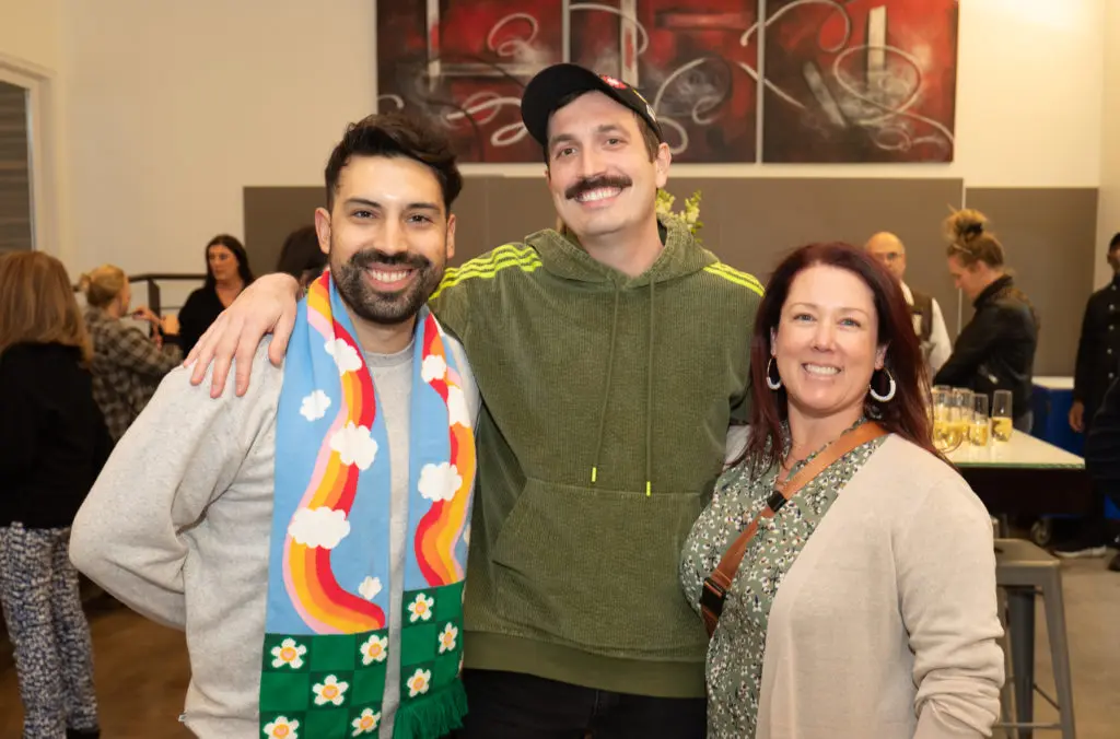 Jorge Alcala, Will Heron, Kelly Schwartz. (Photo by Exploredinary)