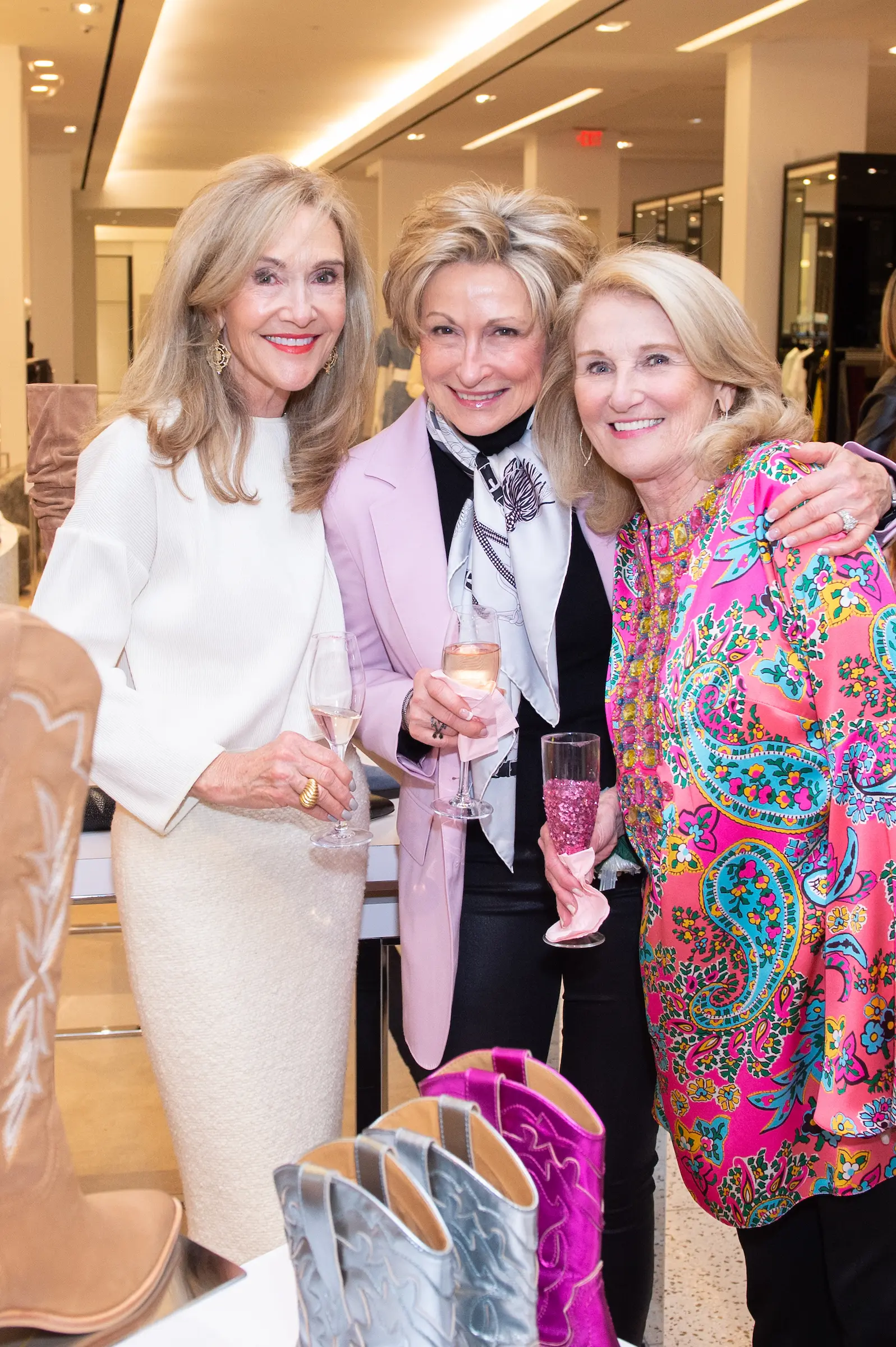 Jana Arnoldy, Dr Veronica Selinko Curran, Denise Monteleone (Photo by Jacob Power)