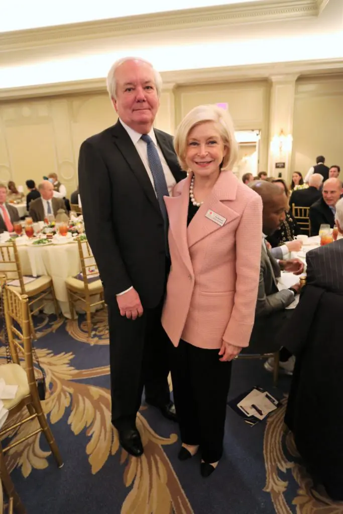 John & Ann Bookout at the Salvation Army annual dinner held at The Houstonian Hotel. (Photo by Phillip Burn)