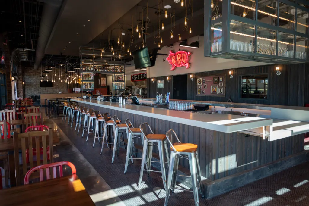 Loop 9 BBQ comes from Chili's founder Larry Lavine. (Photo by Nancy Farrar)