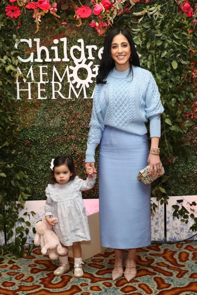 Holly Radom and daughter Ryan  at the Children's Memorial Hermann Hospital 'Mommy & Me High Tea' held at the St. Regis Hotel. (Photo by Priscilla Dickson)