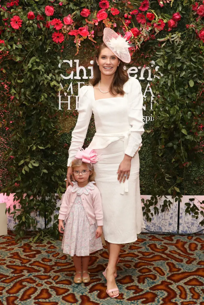 Mary Tyler Day, Claire Day at the Children's Memorial Hermann Hospital 'Mommy & Me High Tea' held at the St. Regis Hotel. (Photo by Priscilla Dickson)