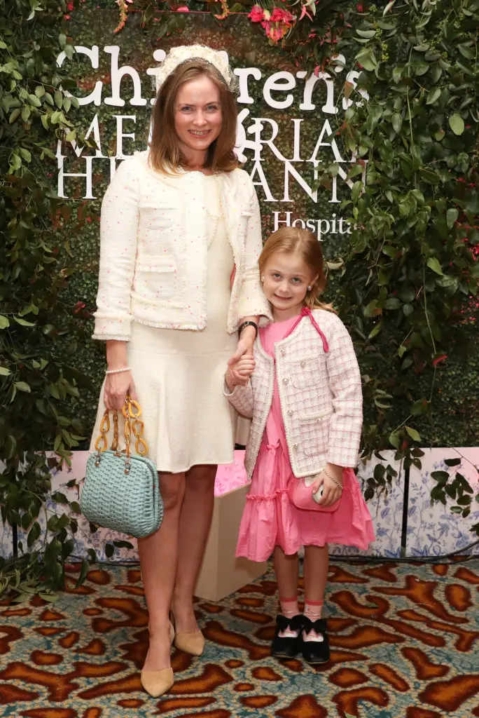 Anne Lee Phillips and daughter Evelyn Phillips at the Children's Memorial Hermann Hospital 'Mommy & Me High Tea' held at the St. Regis Hotel. (Photo by Priscilla Dickson)