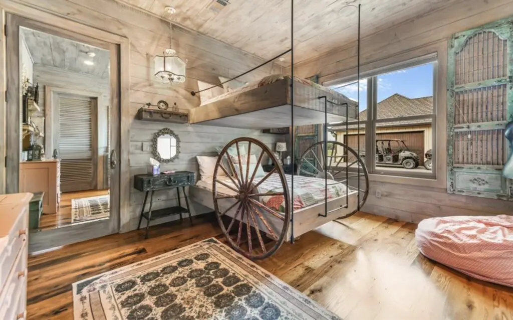 No decor or detail was spared throughout the home.