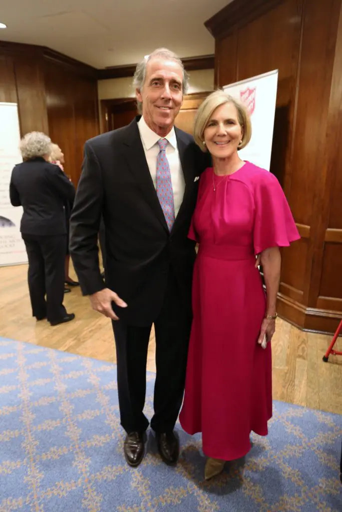 Robert & Louise Bland at the Salvation Army annual dinner held at The Houstonian Hotel. (Photo by Phillip Burn)