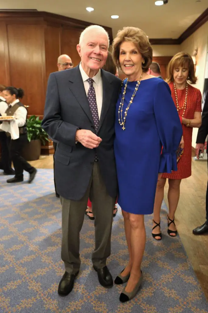 Thurmon & Lilly Andress at the Salvation Army annual dinner held at The Houstonian Hotel. (Photo by Phillip Burn)
