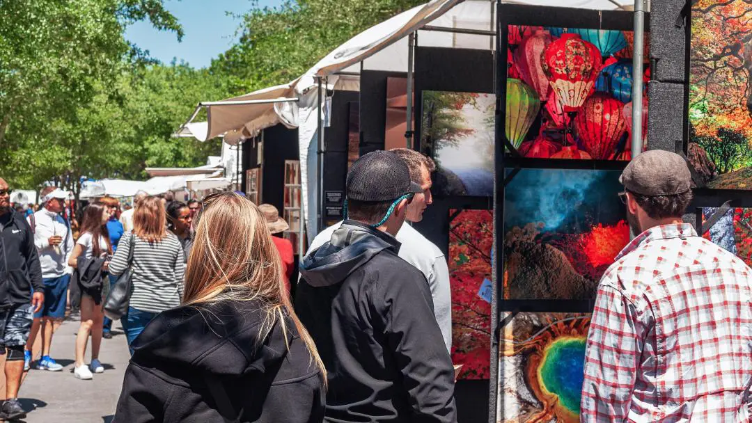 The Woodlands Waterway Arts Festival is quite a creative scene.