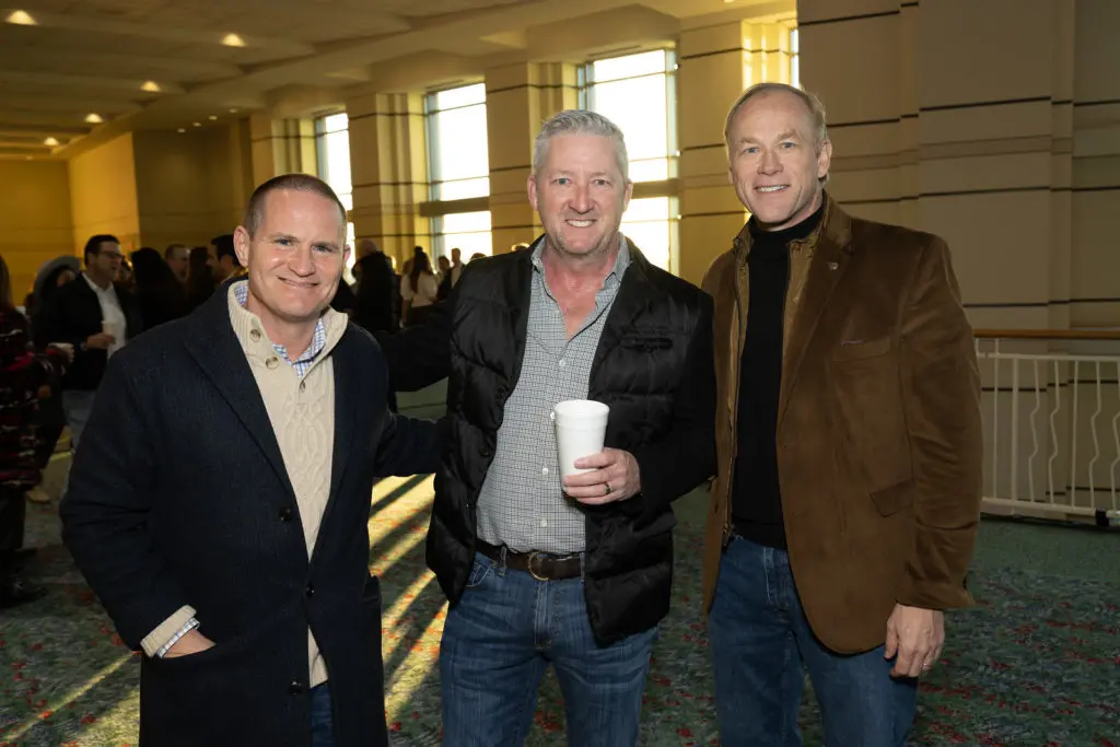 One of Fort Worth's biggest cheerleaders, chef Tim Love, hosted the after party once again at the Visit Fort Worth annual meeting. (Photo by Leo Wesson)