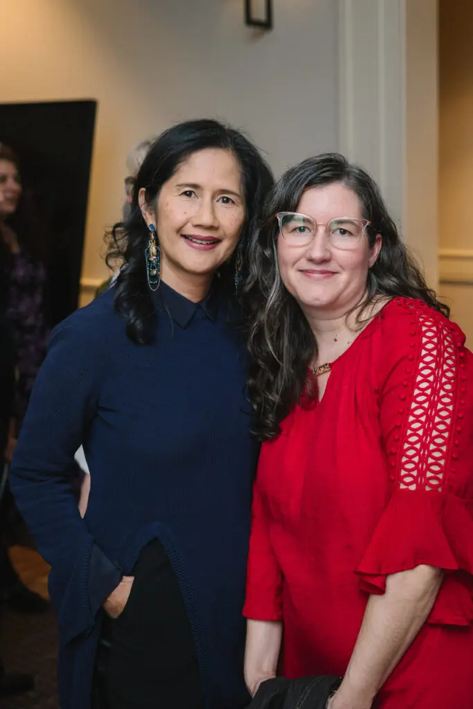 Bennie Flores Ansell, Keliy Anderson-Staley at Houston Center for Photography's Print Auction & Dinner (Photo by Johnny Than)