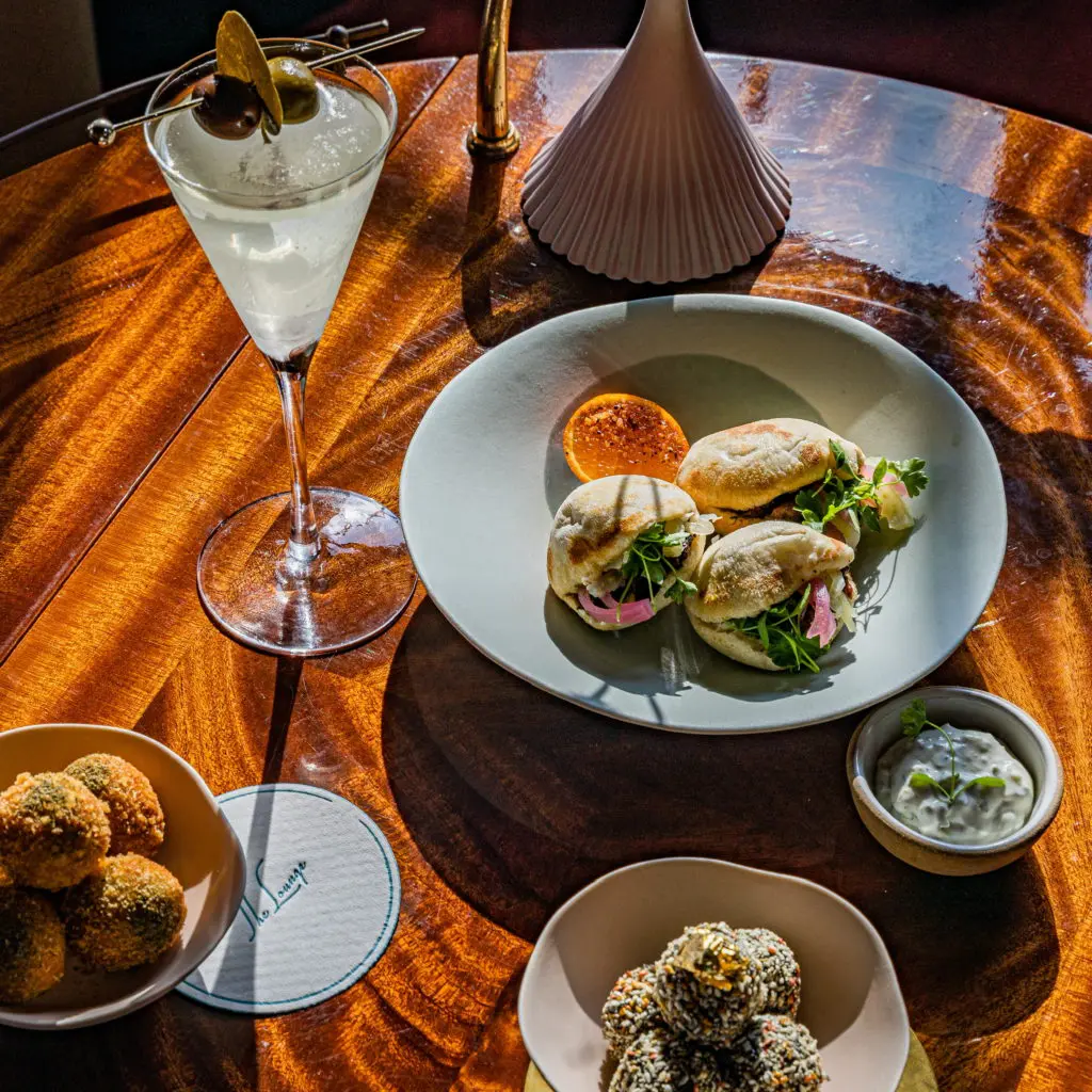 March is embracing the food of Greece in its storied tasting menus too. (Photo by Zach Horst)