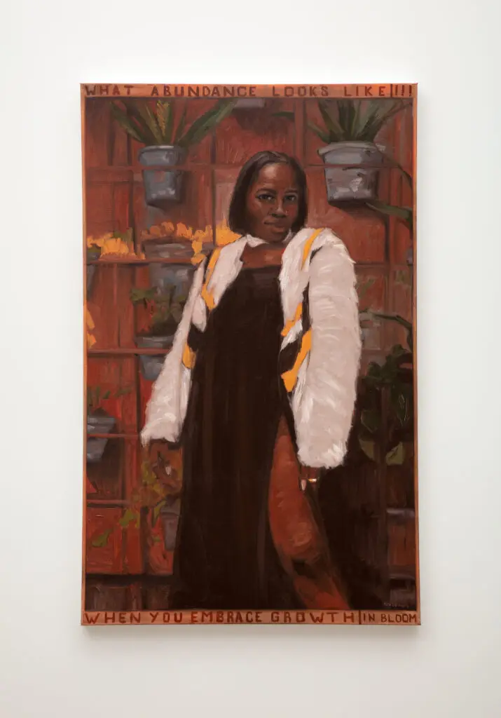 Riley Holloway's "Abundance," 2023, at Erin Cluley Gallery (Photo Kevin Todora)