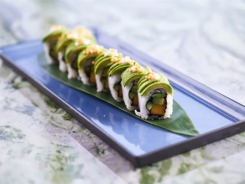 Led by sushi chef Intae "Ian" Kim (Nobu, Uchi), sushi is a must-try at Crown Block. (Photo by Bill Milne)