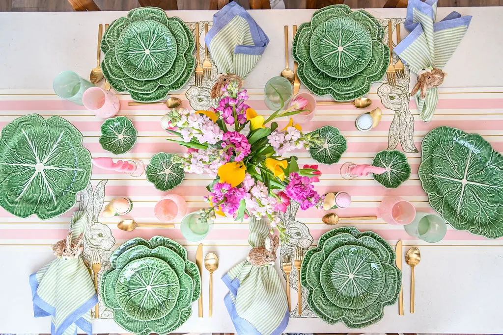 Make guests swoon with an Easter tablescape outfitted by Bering's this year.