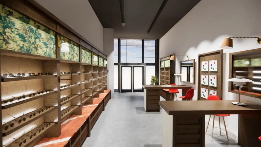 Black Optical's mod new space will open this spring at Clearfork.