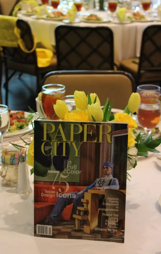 PaperCity at the HLS&R International Committee Ladies' luncheon at River Oaks Country Club. (Photo by courtesy of HLSR)