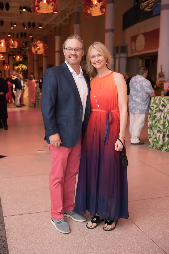 Craig Wakefield, Shawna Shaw at the Houston Museum of Natural Science 'Sunset Soirée' (Photo by Daniel Ortiz)