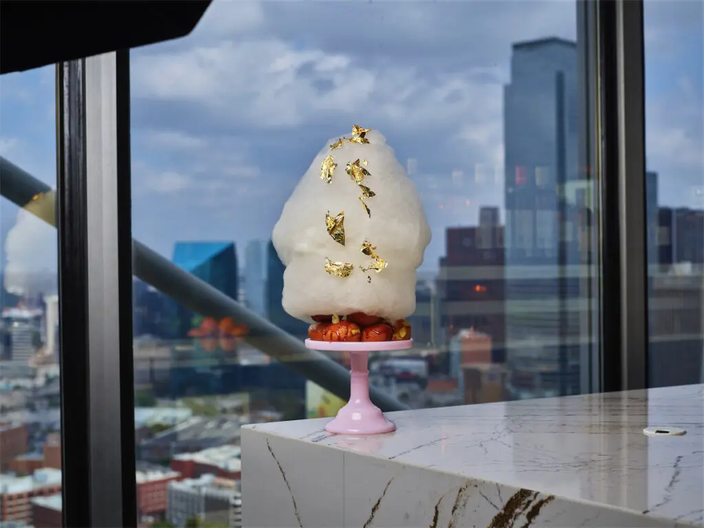 One of the must-try desserts at Crown Block is the Creme Brûlée Donut Holes. (Photo by Bill Milne)