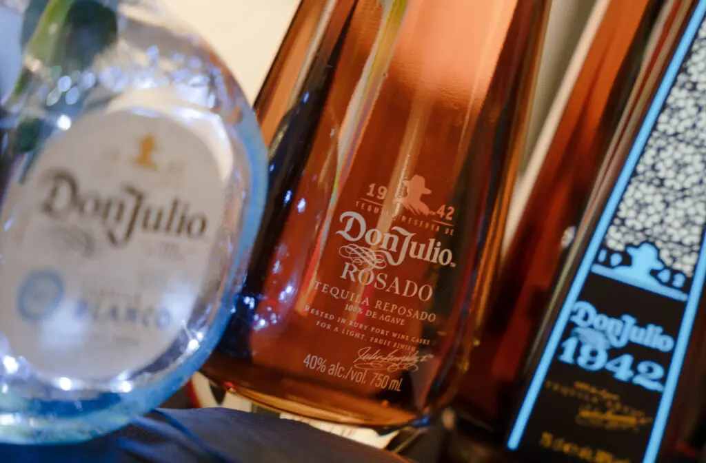 Don Julio Tequila was one of the sponsors for "Colorful Wave, White Sea" dinner at W.A.A.S. Gallery  (Photo by Demetri Sheffield)