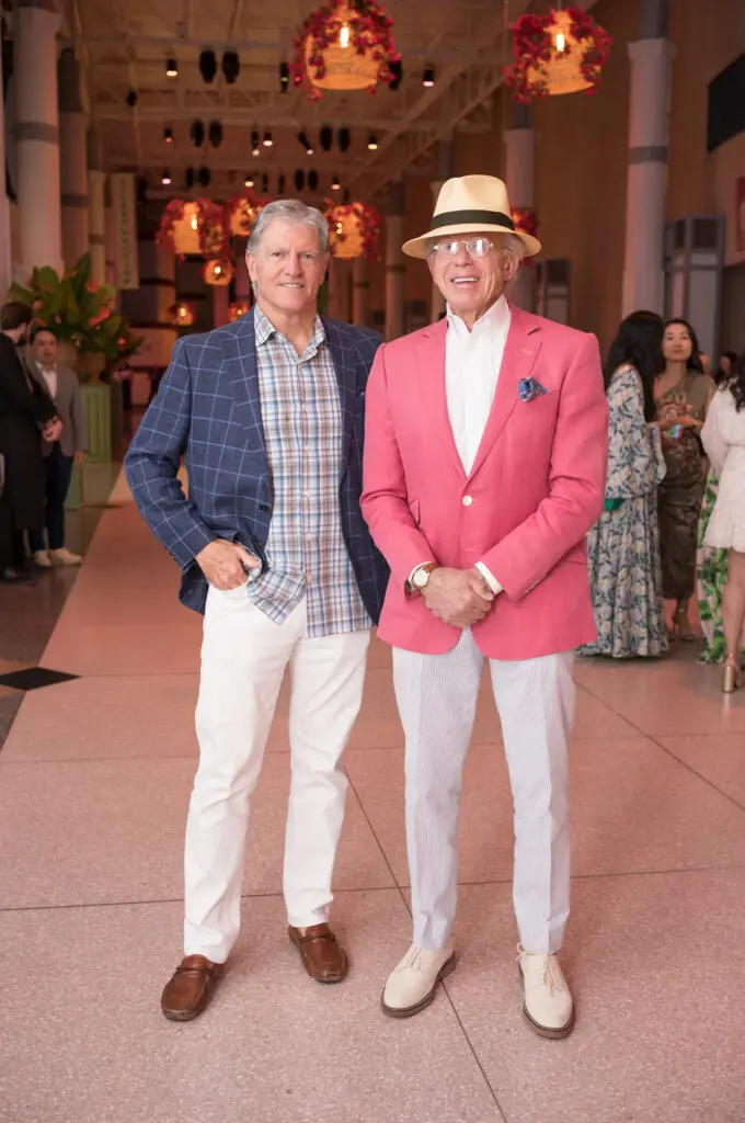 Dan Dinges, Cornelius Dupré at the Houston Museum of Natural Science 'Sunset Soirée' (Photo by Daniel Ortiz)
