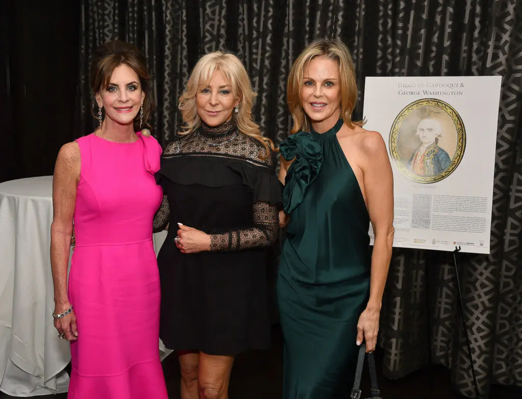 Dixie De Luca, Alicia Bryan, Elizabeth Petersen at the Queen Sofia Spanish Institute Kick-Off event at Steak 48. (Photo by Dave Rossman)