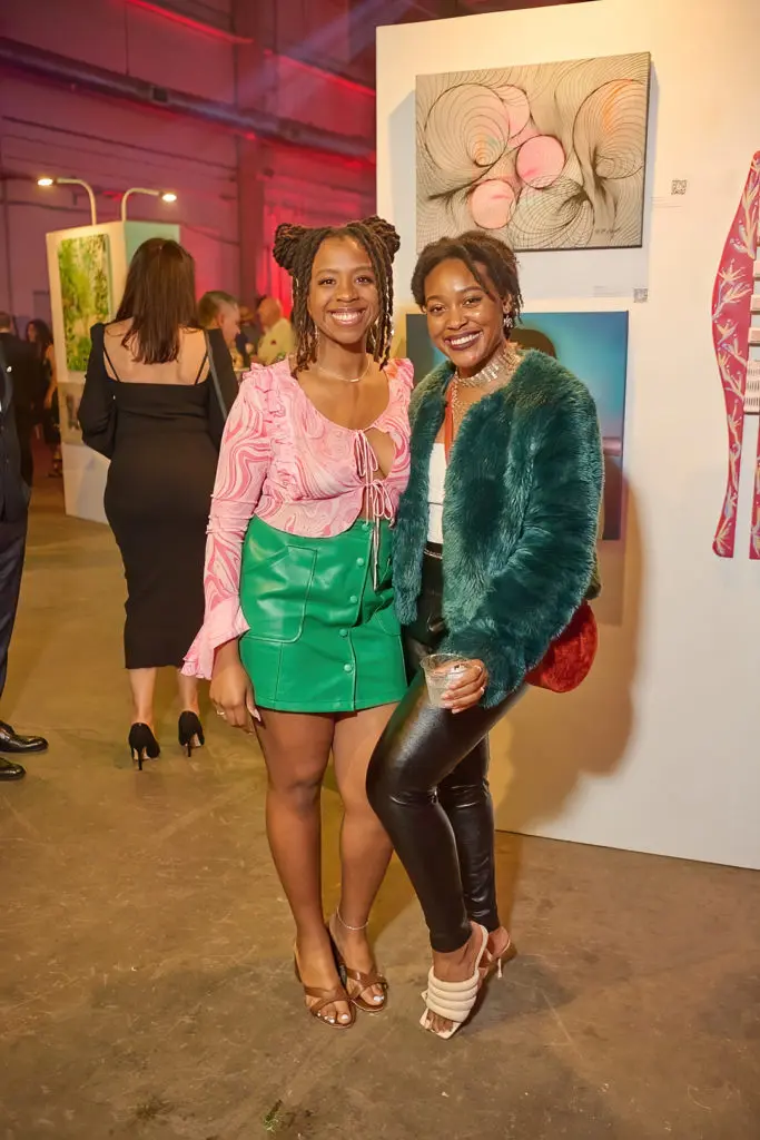 Drea The Artist, Maya Nicole at Fresh Arts Thunder Ball (Photo by Charlie Horse Photography)