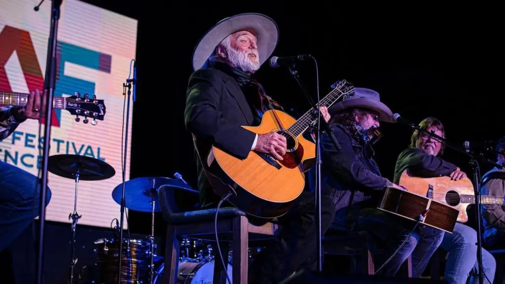Michael Martin Murphey joined other headliners at the Fort Worth Music Festival.