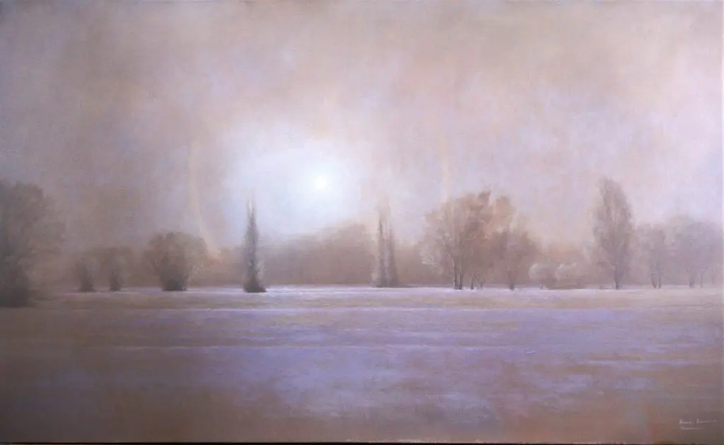 Found at Gremillion Fine Art Gallery, "Presence" by Bruce Brainard is a beautiful piece.