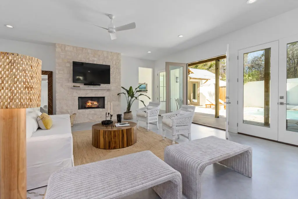 A living area in High Hill. 